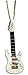 Miniature White Stratocaster Electric Guitar Christmas Ornament 4