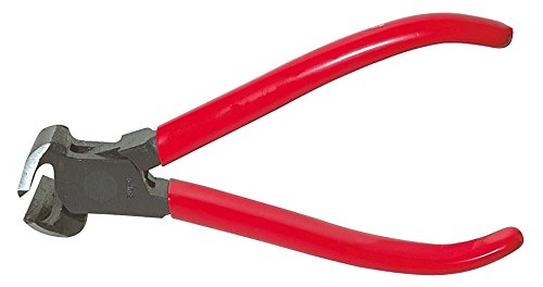 Stubai 111102 End Cutting Nippers with Polished Head, Red/Grey, 160 mm