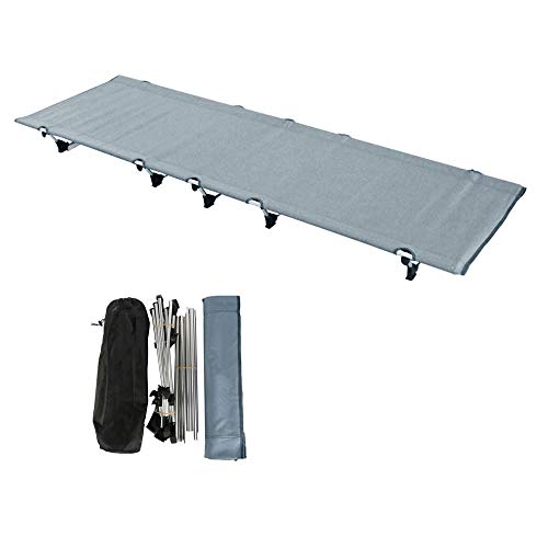Ultralight Portable Folding Single Camp Tent Cot Bed Aluminium Alloy