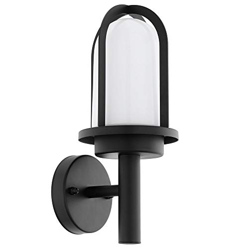 etc-shop Außen Wand Leuchte FERNBEDIENUNG Garten Beleuchtung Hof Lampe DIMMBAR im Set inkl. RGB LED Leuchtmittel