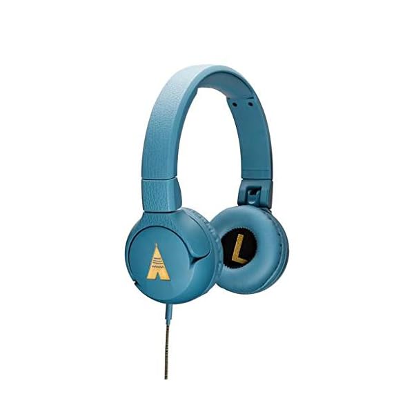 POGS-Kids-Headphones-The-Elephant-Foldable-On-Ear-Headphones-with-volume-limited-for-Kids-Music-Sharing-Function-Aux-Cable-Blue POGS kids headphones | The Elephant | Foldable and robust headphones for kids from 3 years with volume control…