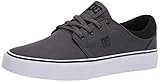 DC Men's Trase TX Skate Shoe, Grey/Black/White, 8