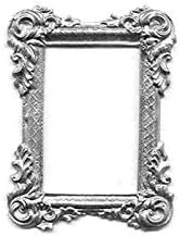 Dollhouse Miniature Unpainted Victorian Rectangle Frame