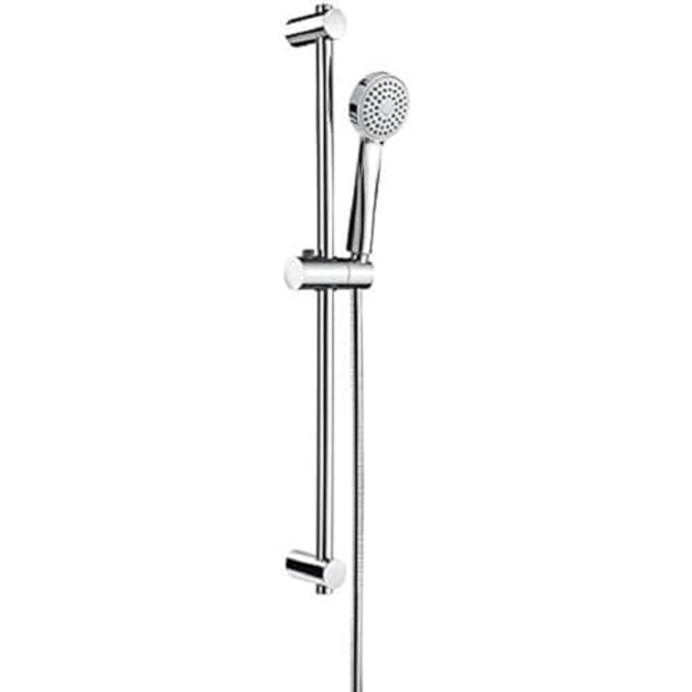 Roca Stella A5B9403C00 - Shower Attachment with Pole and Flexible Tube, 80/1 Chrome