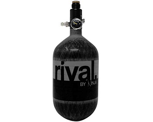 Ninja Rival Paintball Compressed HPA Air Tank (Black)