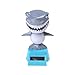 Dengguoli Cute Solar Powered Dancing Ornament Toys that Flip Flap for Car Home Desk Dancer Bobble Decarations, Shark