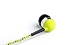 Tweedz Braided Headphones Tangle-Free, Durable Neon Yellow Earbuds Earphones with 100% Braided Fabric Wrapped Cords, Neon Yellow Headphones