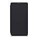 kwmobile Case for Microsoft Lumia 950 XL - Book Style Flip Folio Slim Wallet Cover with Stand Feature - Black