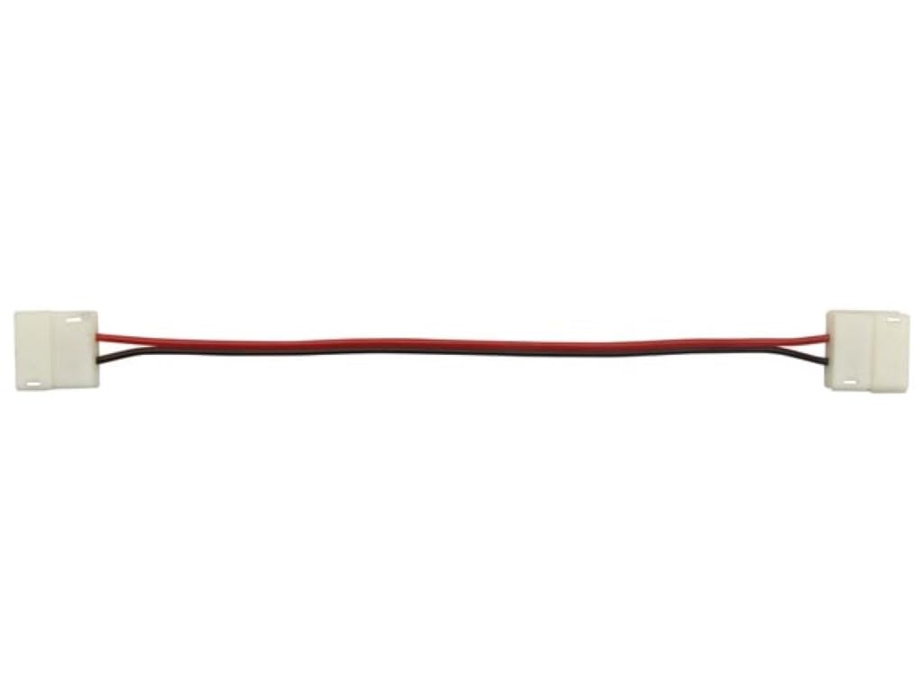 Velleman CABLE WITH PUSH CONNECTORS FOR FLEXIBLE LED STRIP - 10mm - 1 COLOR