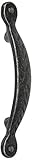 Amerock BP1580-WID Inspirations Leaf Wrought Iron Dark Cabinet Hardware Handle Pull - 3
