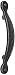 Amerock BP1580-WID Inspirations Leaf Wrought Iron Dark Cabinet Hardware Handle Pull - 3" Hole Centers - 25 Pack