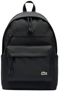 Amazon.com: Lacoste Unisex Casual Croc Backpack, Noir, One Size