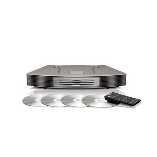 Photo 1 of Bose Wave Music System III Bundle with Bose Wave Multi-CD Changer, Graphite Grey - Black, Compatible with Alexa (Renewed)
