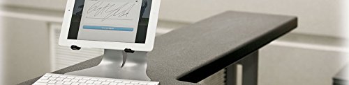 Thought Out Stabile 2.0 iPad Stand Pro Air 2 12.9 10.5 9.7 Surface Galaxy Tablet Holder Silver