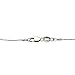 Sterling Silver Chain Necklace, Simulated Pearls Made with Swarovski Crystals, Onyx Stone Beads, 16