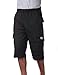 Pro Club Men's Fleece Cargo Short 5X-Large Black