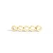 200Pcs Beads Silicone Aluminium Micro Nano Rings 3mm Lined For I Tip/Nano Hair Extensions Tool Beads (1 Bottle, Blonde Color)