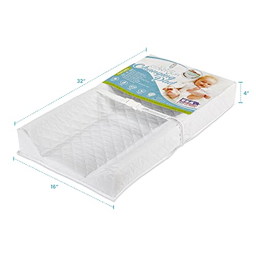 LA Baby Contoured Waterproof Diaper Changing Pad, 32