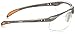 Uvex S4210X Protégé Safety Eyewear, Sandstone Frame, Clear UV Extreme Anti-Fog Lens