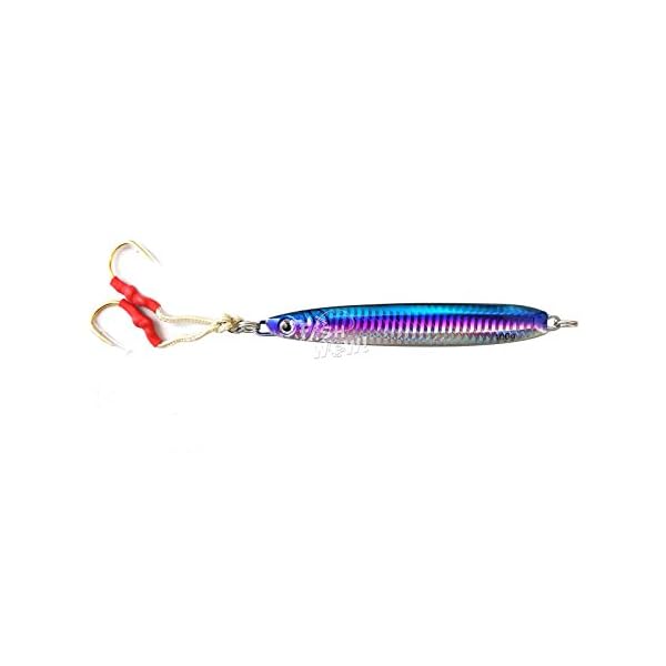 Fish-WOW-4pcs-100g-Fish-Metal-Butterfly-35oz-Knife-Jig-with-two-Assist-Hooks-4-colors