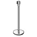New Star Foodservice 54606 Stanchions, 36-Inch Height, 6.5-Foot Retractable Belt, Set of 2, Silver Belt