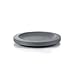 Amuse- Unbreakable and Reusable Plastic Plate Set- BPA Free- Set of 6-9.65 in. (Gray)