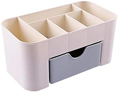 MOHAK Plastic Cosmetic Storage Box Makeup Storage and Organizer (Colour May Vary)