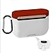 WQNIDE-Soft Silicone Carrying  Case Cover for Sony WF-1000XM3 Wireless Earbud, Protective Skin Cover with Carabiner for Truly Wireless Noise Canceling Earphone, Front LED Visible