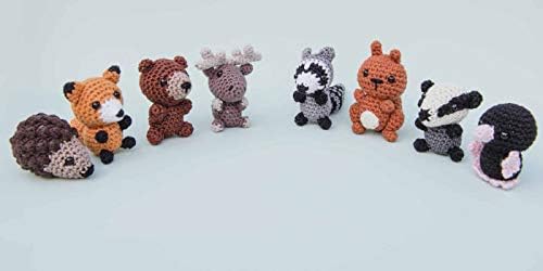 Mini Amigurumi Animals: 26 Tiny Creatures to Crochet ...