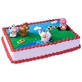 Bakery Crafts Farm Animal Cake Toppers