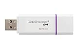 Kingston Digital 64GB Data Traveler 3.0 USB Flash Drive, Violet (DTIG4/64GBET)