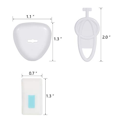 Outlet Plug Covers,Orifa Outlet Plug Caps,37 Packs Childproof Electrical Protector Safety Caps for Wall Socket Prevent Child Away from Electricity Danger - Thumbnail 5