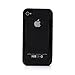 Reiko Durable Belt Clip-Style Holster Case for iPhone 4/4S - Retail Packaging - Black