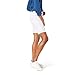 Signature by Levi Strauss & Co. Gold Label Women's Mid-Rise Bermuda Shorts, White Dove, 12