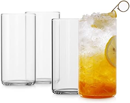 Amazon Com Luxu Drinking Glasses 19 Oz Thin Highball Glasses Set Of 4 Clear Tall Glass Cups For Water Juice Beer Drinks And Cocktails And Mixed Drinks Highball Glasses Amazon Com Luxu Drinking Glasses 19 Oz Thin Highball Glasses Set Of 4 Clear Tall Glass Cups For Water Juice Beer Drinks And Cocktails And Mixed Drinks Highball Glasses