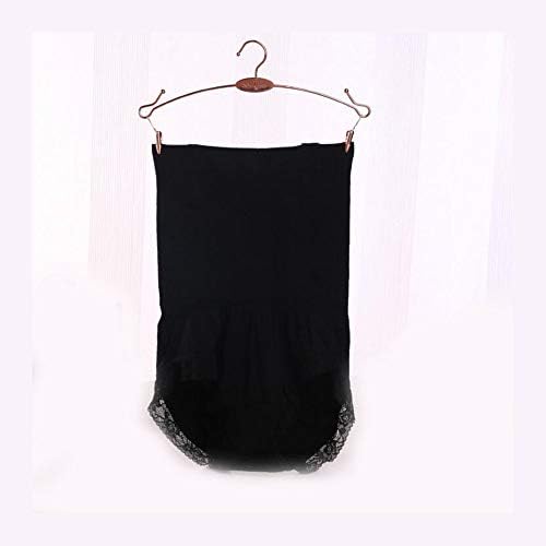 Ladies Warm Palace Magnetic Therapy high Waist Belly Pants Postpartum Seamless lace Body Shaping Body Hips Belly Briefs,Black
