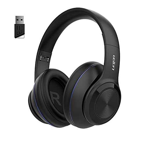 LETTON Wireless Gaming Headset for PC, PS4, Nintendo Switch, Long