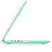 Kuzy - Older Version MacBook Pro 13.3 inch Case (Release 2015-2012) Rubberized Hard Cover for Model A1502 / A1425 with Retina Display Shell Plastic - Lace Mint