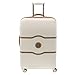 DELSEY Paris Chatelet Hard+ Hardside Medium Checked Spinner Suitcase, Chocolate, 24-Inch