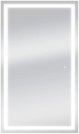 Dyconn Faucet Edison LED Wall Mounted Backlit Vanity Bathroom LED Mirror with Touch On/OFF Dimmer &amp; Anti-Fog Function (35"W X 60"H (Vertical))