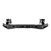 CarPartsDepot Steel Primed Black Front Bumper Reinfocement Compatible with 2012-2018 FORD Focus Titanium Fits FO1006260 CP9Z17757A
