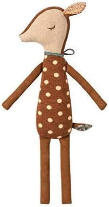 Amazon ぬいぐるみ ぬいぐるみかわいい鹿鹿バンビぬいぐるみの男の子の女の子の誕生日プレゼントの快適な睡眠人形のベッド ぬいぐるみ おもちゃ