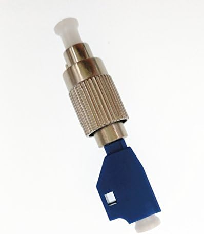 Single Mode 9/125um FC Male to LC Female Hybrid Optic Optical Fiber Adapter Adaptor Connector For Optical Power Meter