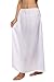Avidlove Women Lingerie Slips Satin Snip-it Half Slip Lace Underskirt Long White, Style1-White (FBA), XX-Large