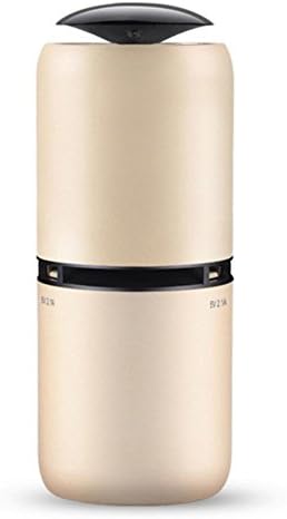 SHIAHNG Inside vehicle air purifier anion car Air Purifier Dual USB freshener aluminum alloy material double USB interface local gold rose gold , 1