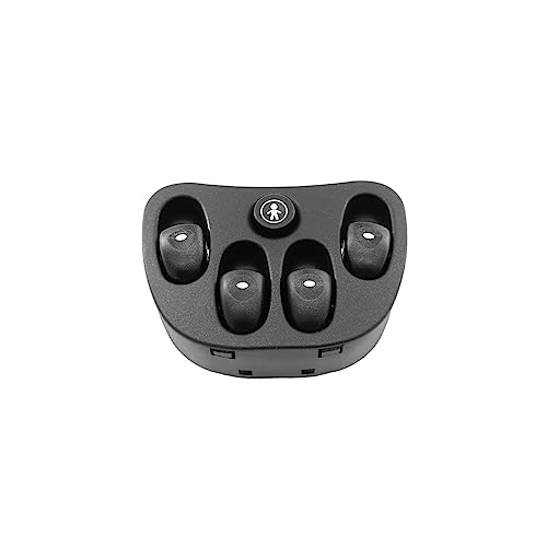 ERYUE Switch, Electric Power Window Switch 4 Button Replacement for Holden Commodore VT VX 1999-2003 OEM 92047005