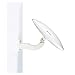 ANTOP Omnidirectional HDTV Antenna Smartpass Amplified Outdoor 55/65 Miles Long Range AT-414B