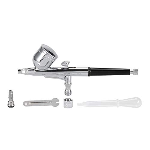 3 Größen Air Brush Kit Tragbare Mini-Sauerstoff-Spritzpistole für Nail Art Painting Tattoo Cake Decorating(0.2mm) – Bild 3