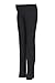 Beachcoco Women's Maternity Lounge Pants – High Waisted Fold Over The Belly Pregnancy Straight Leg Comfortable Casual Yoga PMT-BT-111 BLK M