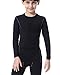 LNJLVI Boys&Girls Compression Shirts Long Sleeve Tops T-Shirts